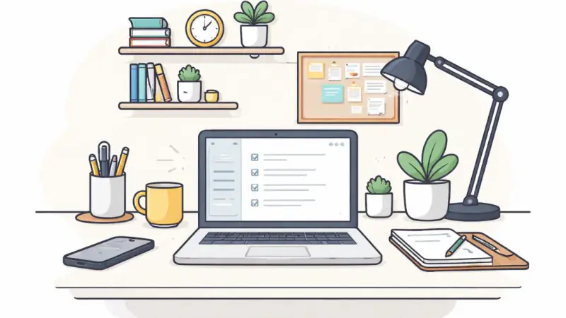 Simple Desk Organization Ideas for Better Workflow
