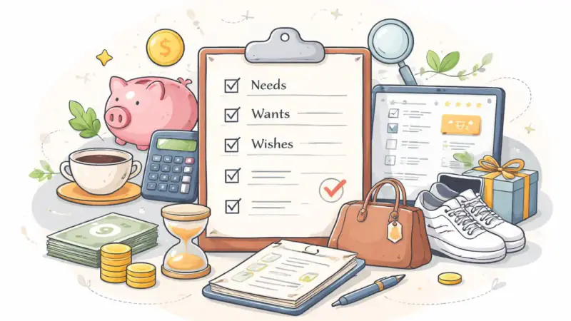 how to plan purchases more carefully